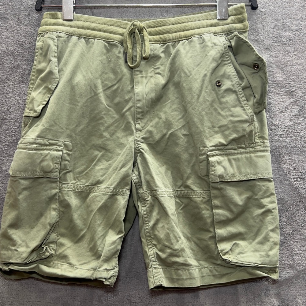 Polo Ralph Lauren Utility Surplus Chino Cargo Shorts Mens Small Olive Green